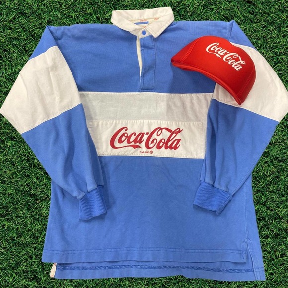 American Vintage Other - Coca-Cola Branded Hat & Long Sleeve Tee Curated Vintage Curated Bundle 2 Pieces